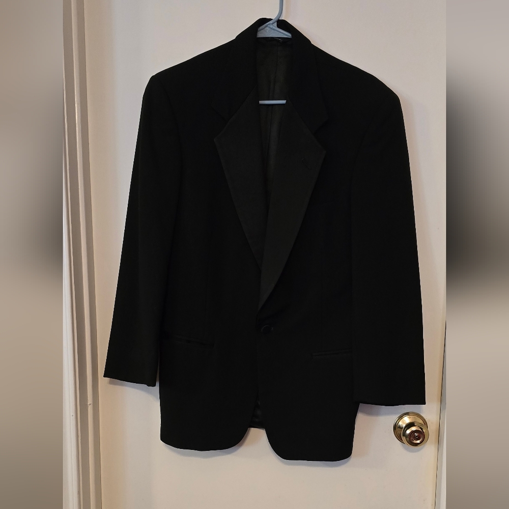 Neil Allyn One Button Peak Tuxedo Jacket - image 2